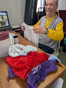 ☆２組に分かれて作業しました☆