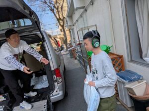 ☆積み込み作業をしてくれました☆