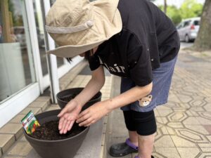 ☆種まきをしました☆