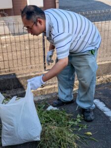 ☆草引きをしました☆